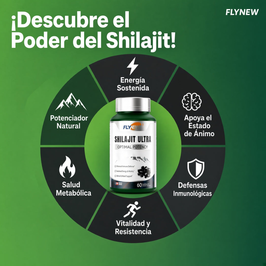 SHILAJIT ULTRA - ALTA POTENCIA