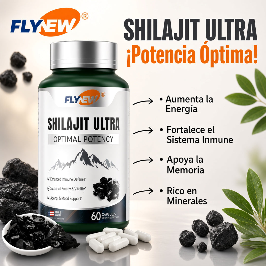 SHILAJIT ULTRA - ALTA POTENCIA